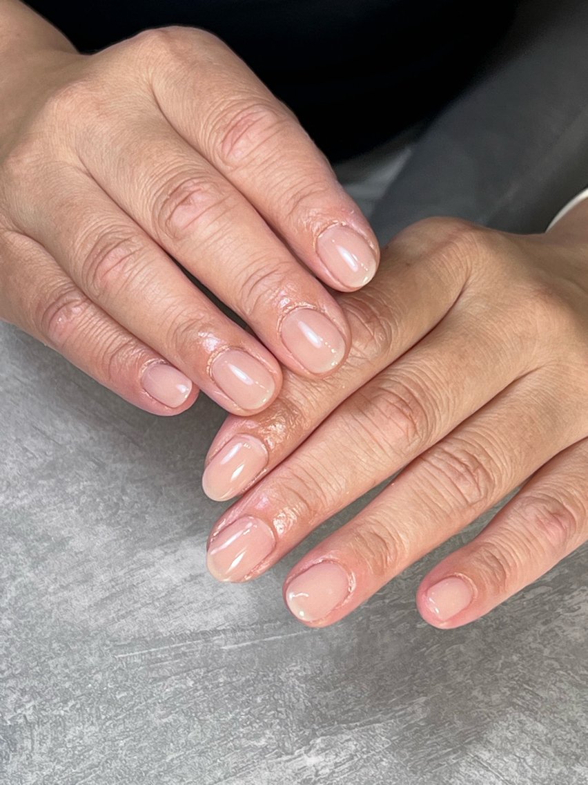ショート Elbio白河店🖤 ERIKAのネイルデザイン