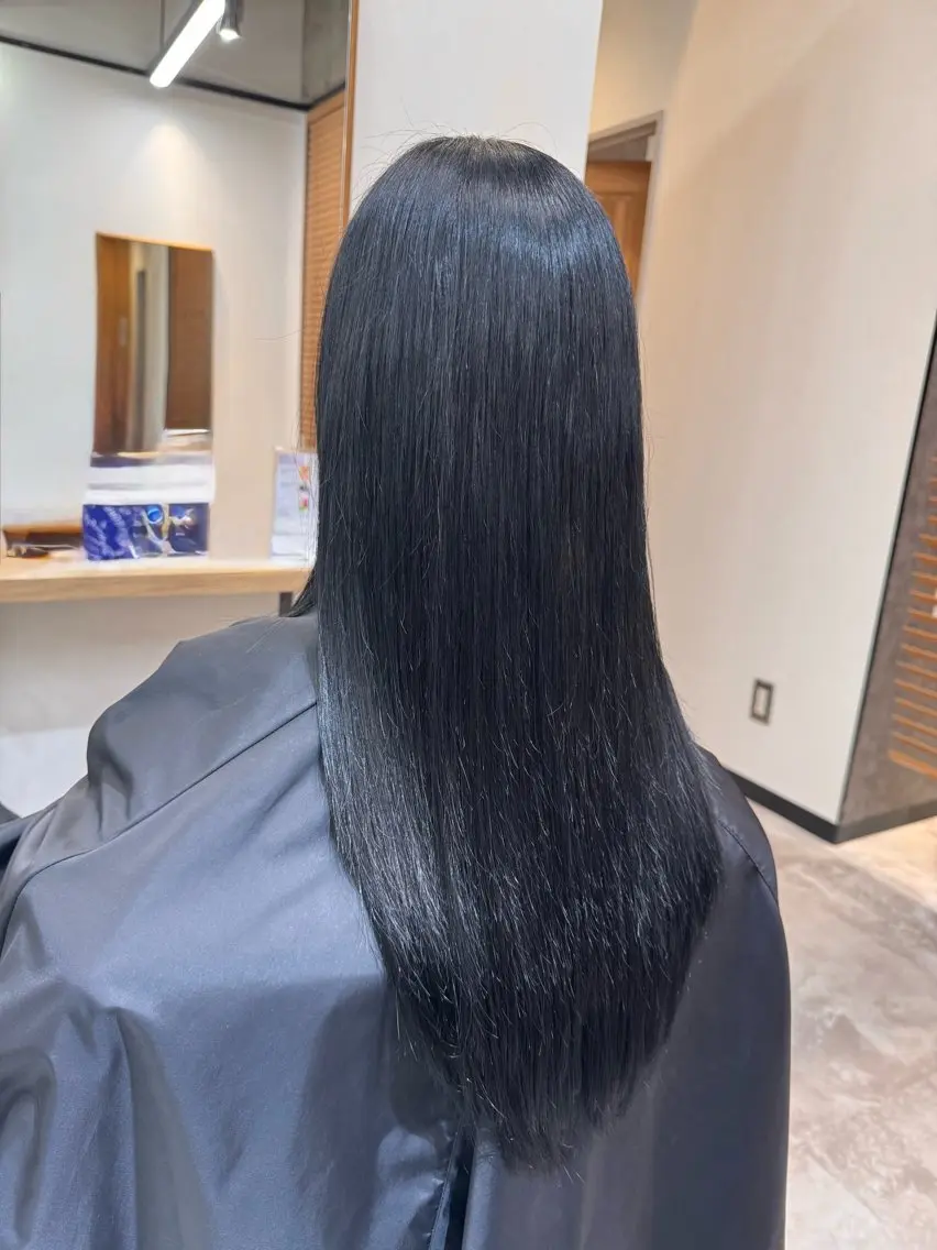ロング 𝑴𝒊𝒚𝒖 /柏/プルエクステのヘアスタイル