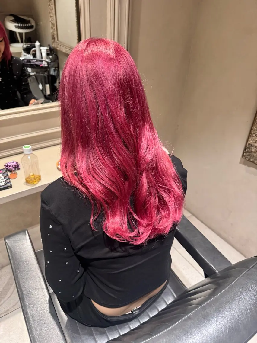 カラー 安部 龍斗のヘアスタイル
