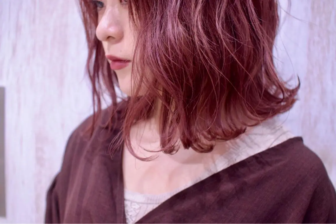 ミディアム SA KIのヘアスタイル