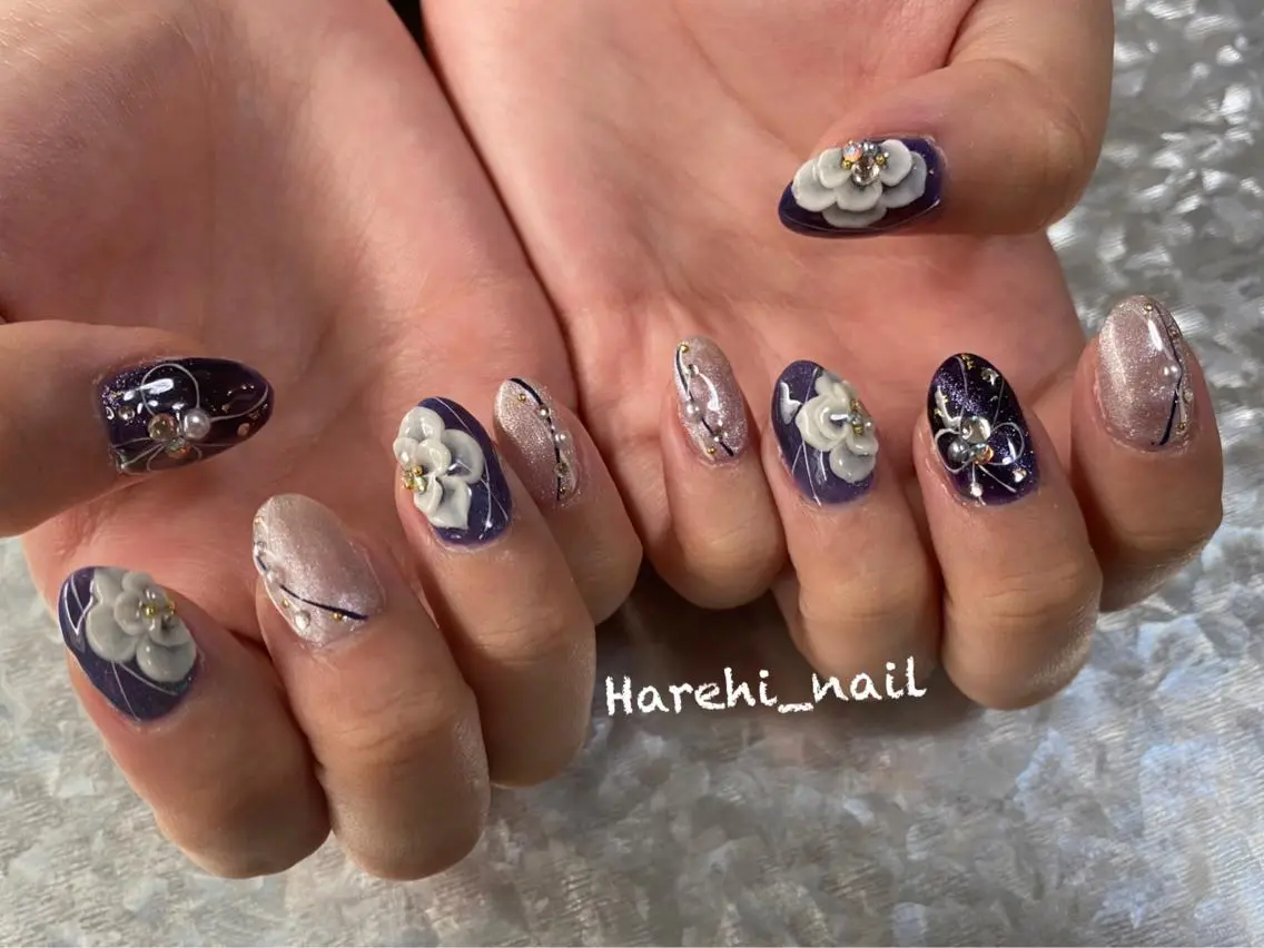 ネイル ハンドネイル Harehi_ nailのネイルデザイン
