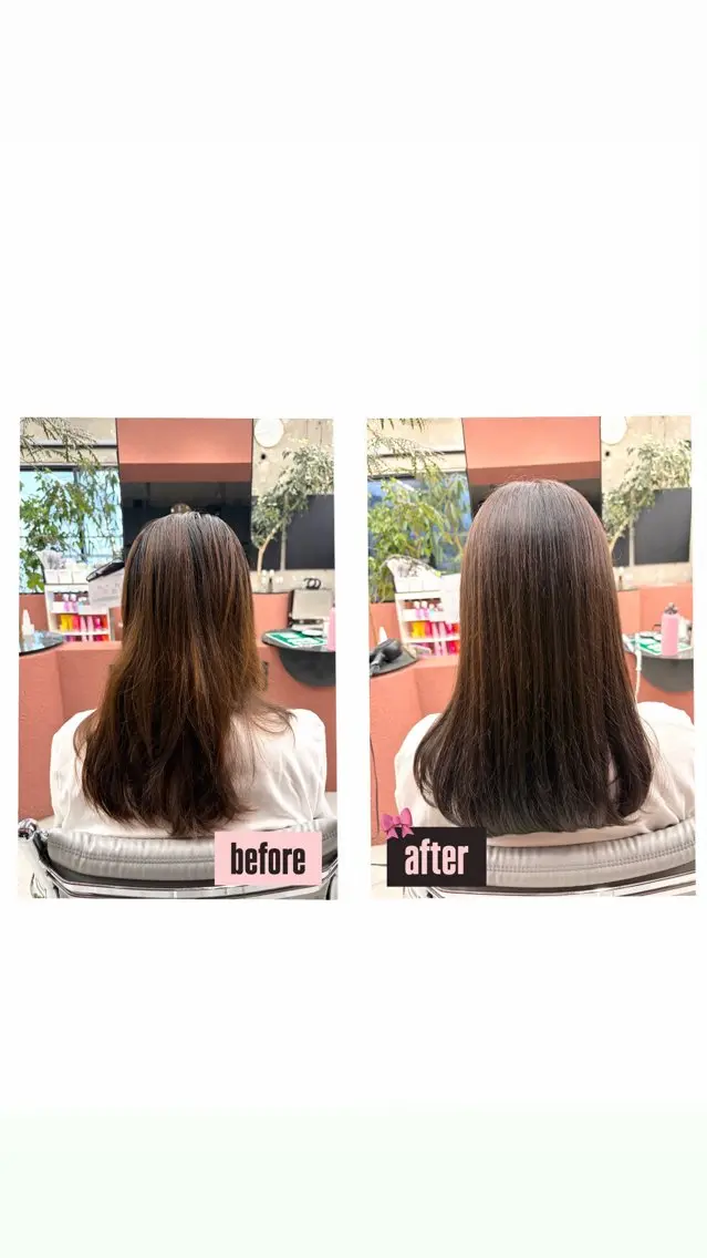 セミロング カラー 🥣BASSA東大和 /SATSUKI🩵のヘアスタイル