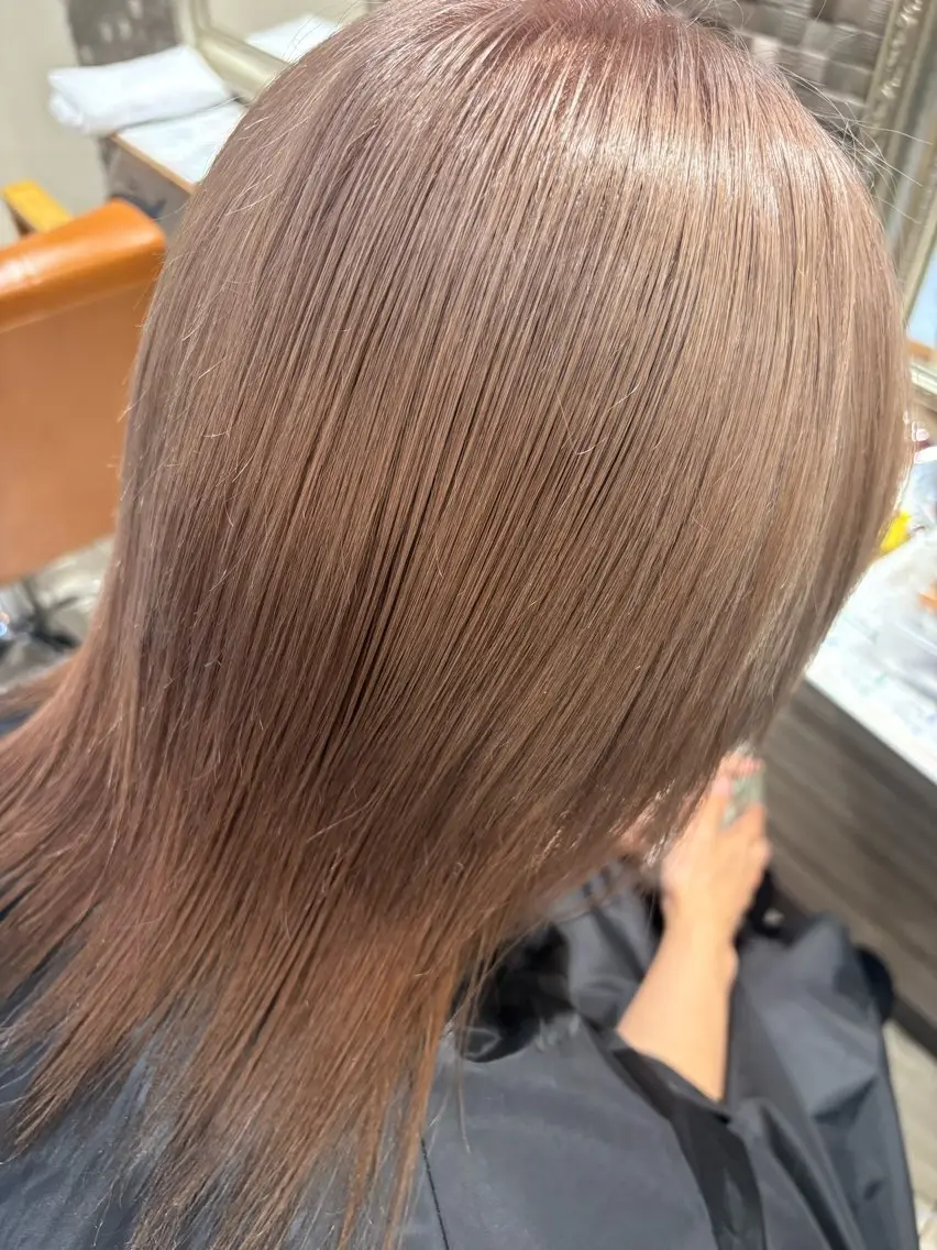 【KPOP男子みたいな髪に🇰🇷】カット+ダブルカラー+ツヤトリートメント✨の写真