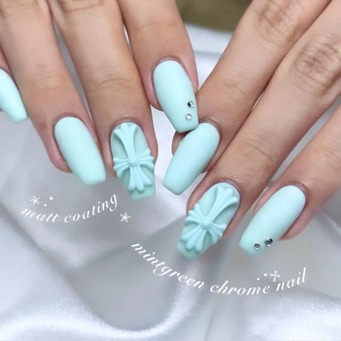 ネイル ハンドネイル Blanche mimi.u_aのネイルデザイン
