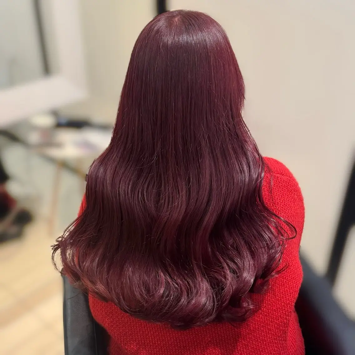 ロング カラー カット ヘアカラー トリートメント ブリーチなしカラー kana🐱のヘアスタイル