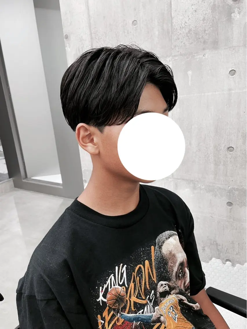 【🎓メンズ限定🎓】ワンカラー黒染めの写真