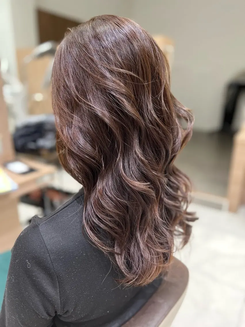 ロング 指原 仁のヘアスタイル
