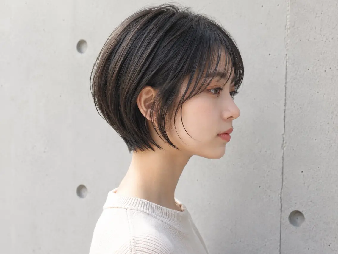 🟠似合わせショートボブカット➕4stepトリートメントの写真
