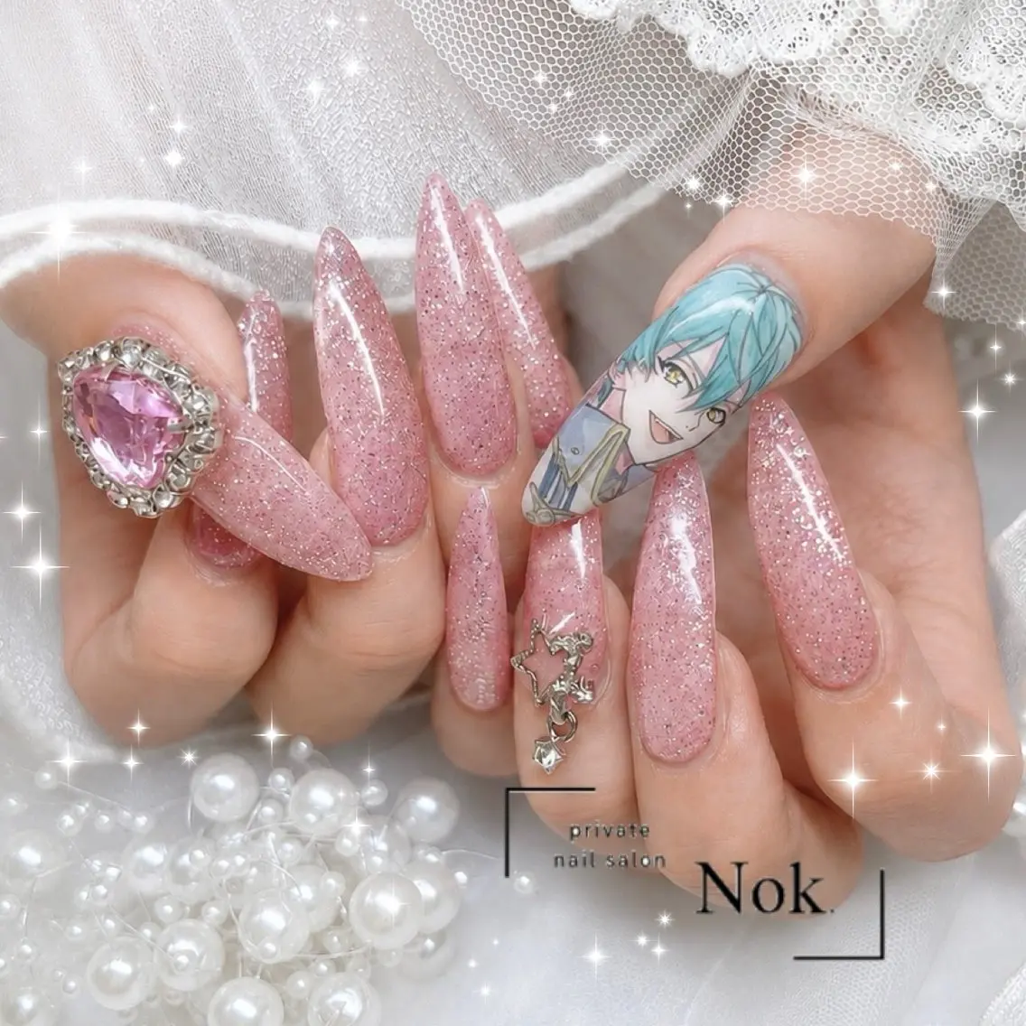 ネイル ハンドネイル 池袋痛ネイル Nok. 渡辺のネイルデザイン