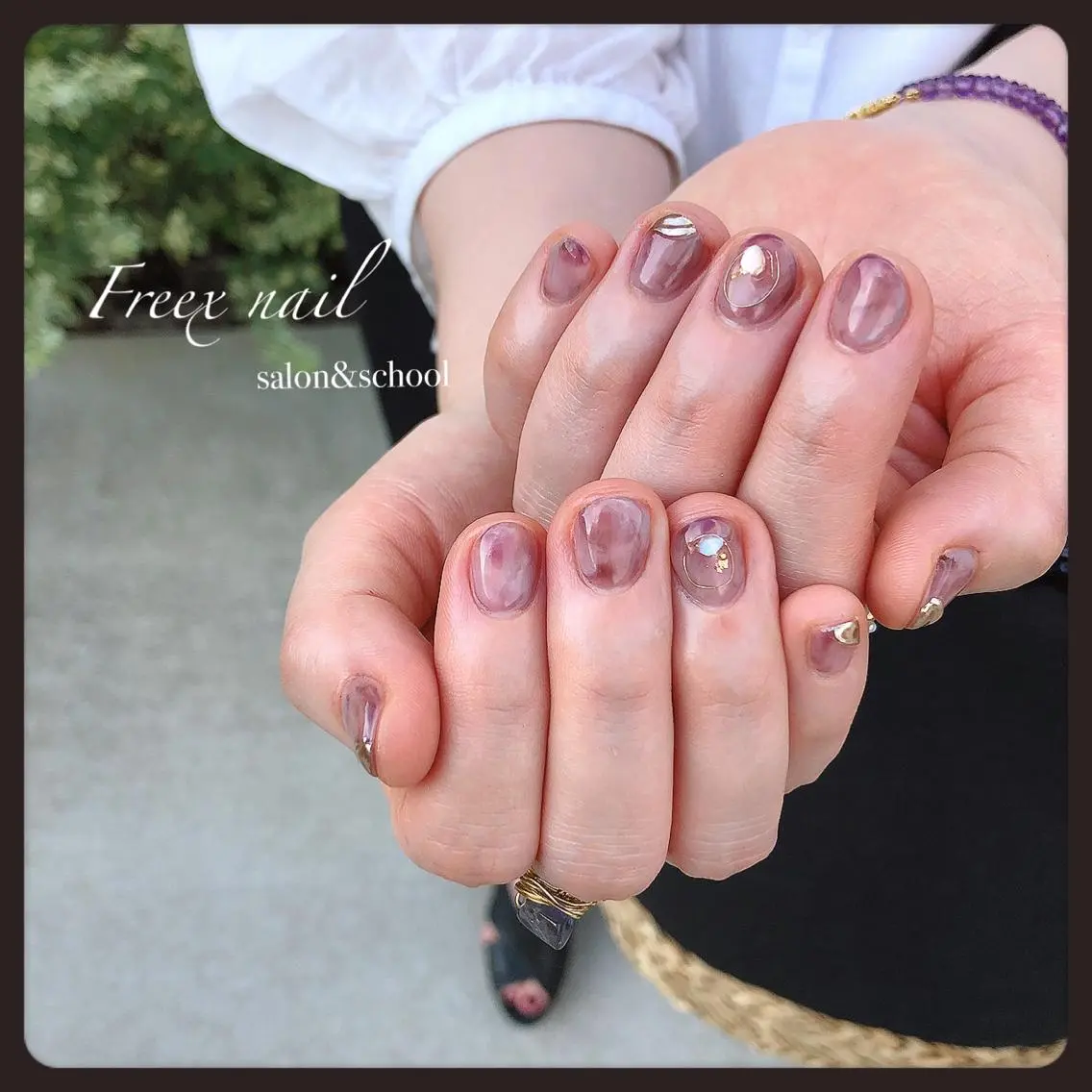 ネイル ニュアンスネイル freex nail /ニュアンス/個性派のネイルデザイン