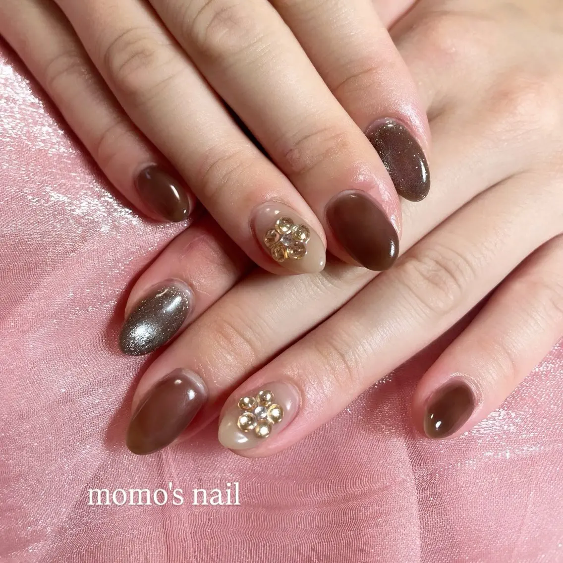 ネイル ハンドネイル momo's nail emiのネイルデザイン