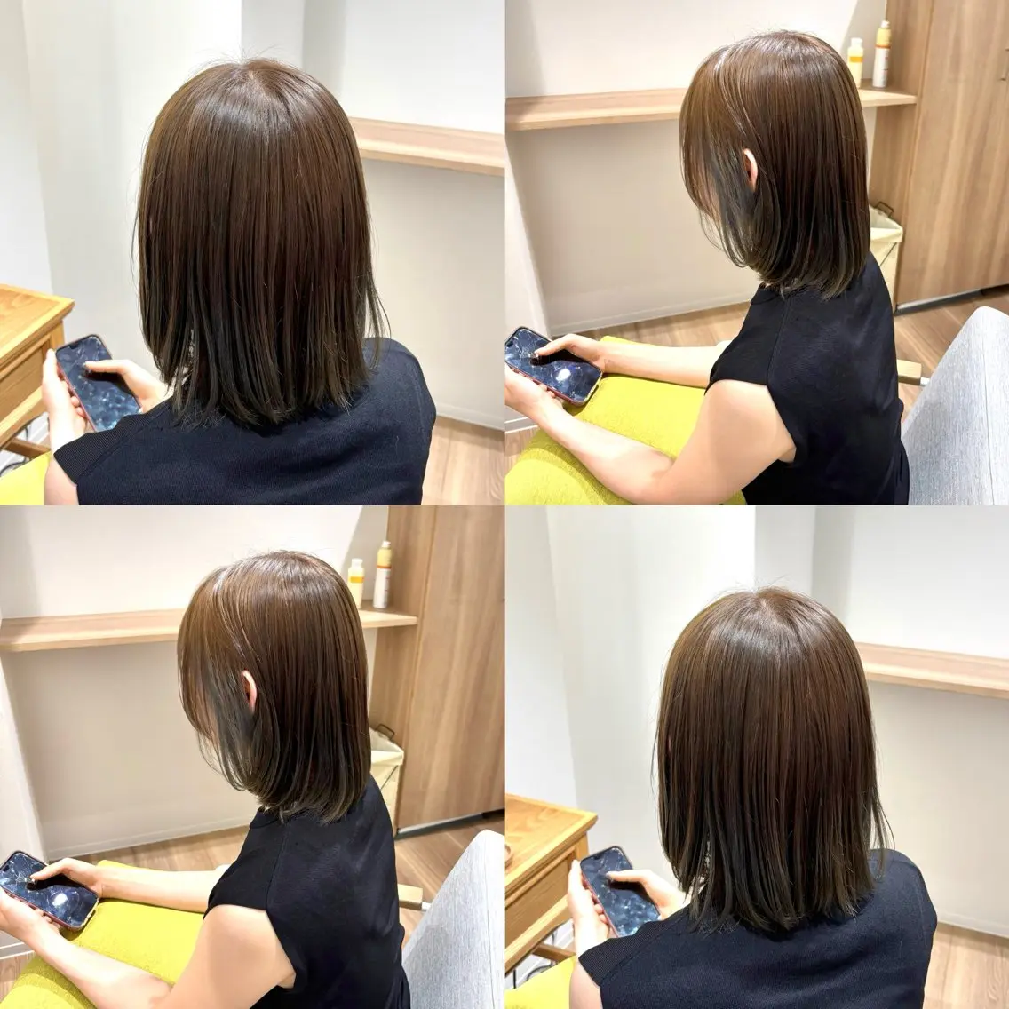ショート カラー ベージュカラー ブリーチ 透明感カラー ブリーチなしカラー ヘアカラー トリートメント RINNO🌷透明感 カラー/髪質改善のヘアスタイル