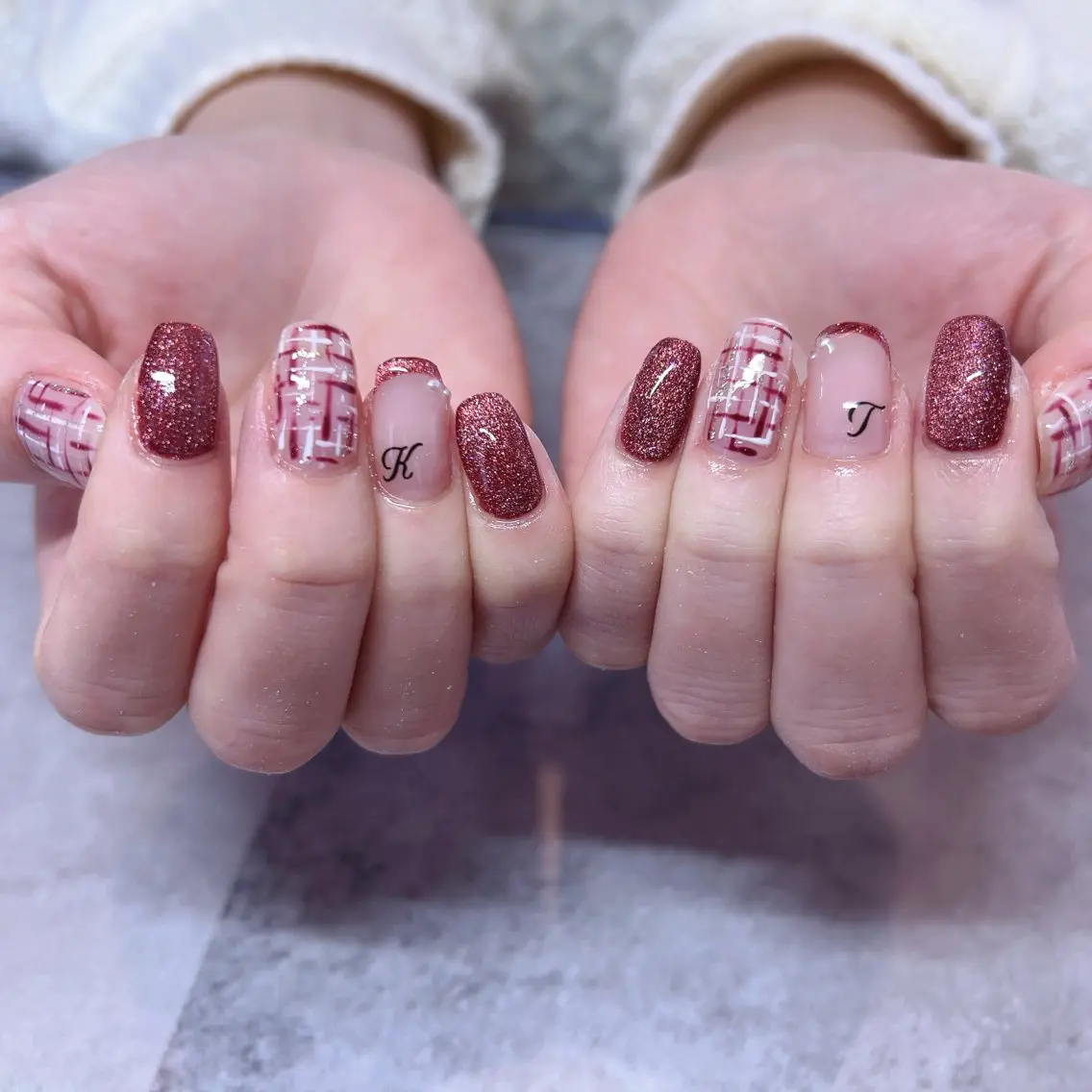 ネイル 長さ出し ジェルネイル 韓国ネイル ニュアンスネイル オフィスネイル ハンドネイル NailSpace 猫のいるネイルサロンのネイルデザイン