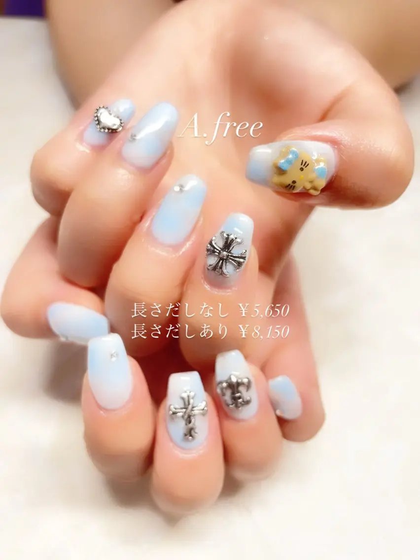 ネイル ジェルネイル A.free✧*｡ アレルギー対応✧*｡のネイルデザイン