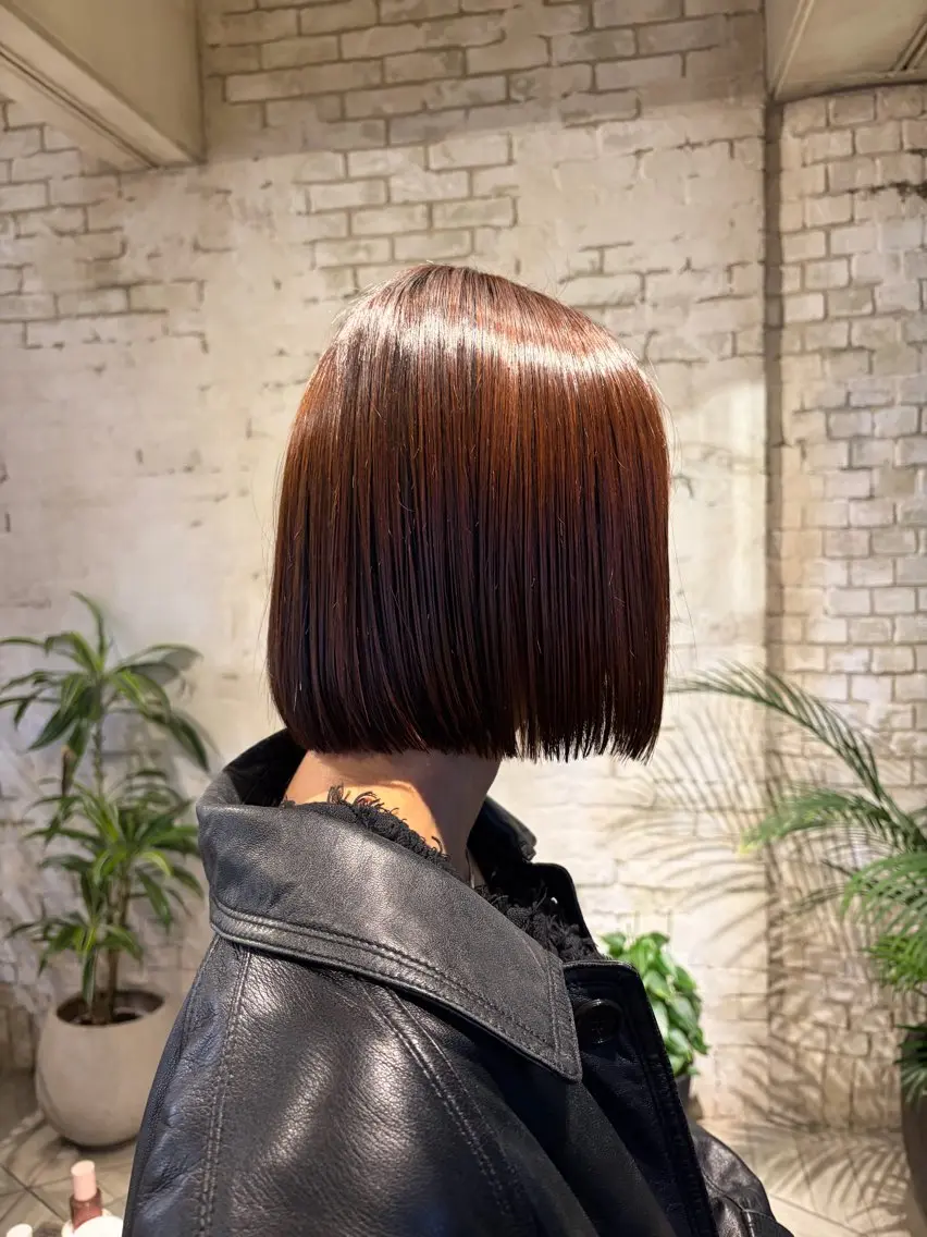 ショート ボブ 杉崎 朝佳のヘアスタイル