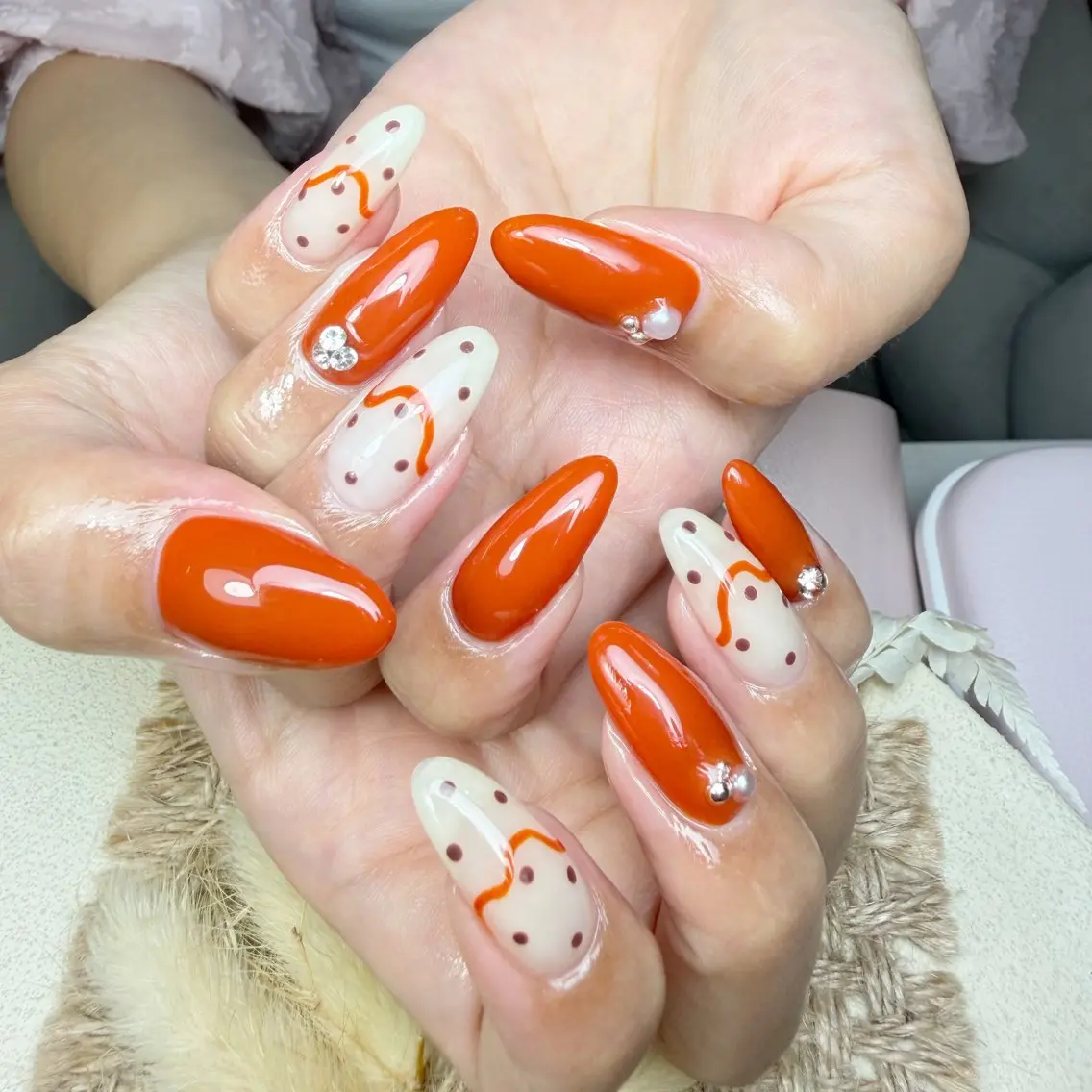 ネイル ハンドネイル AngelChris ビューティーサロン琳のネイルデザイン