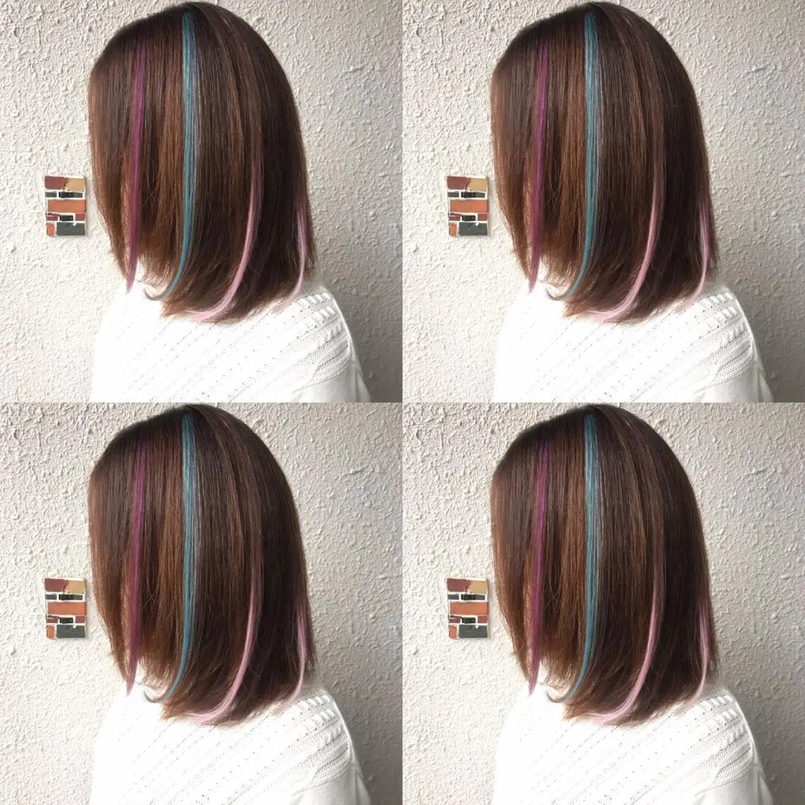 セミロング eye エクステ専門店Rのヘアスタイル