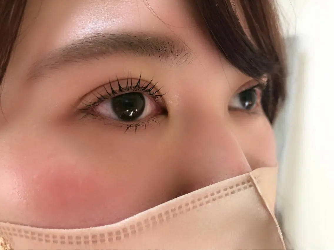 マツエク・マツパ パリジェンヌラッシュリフト 一重×まつ毛パーマ Hair&Make Nahoのマツエク・マツパデザイン