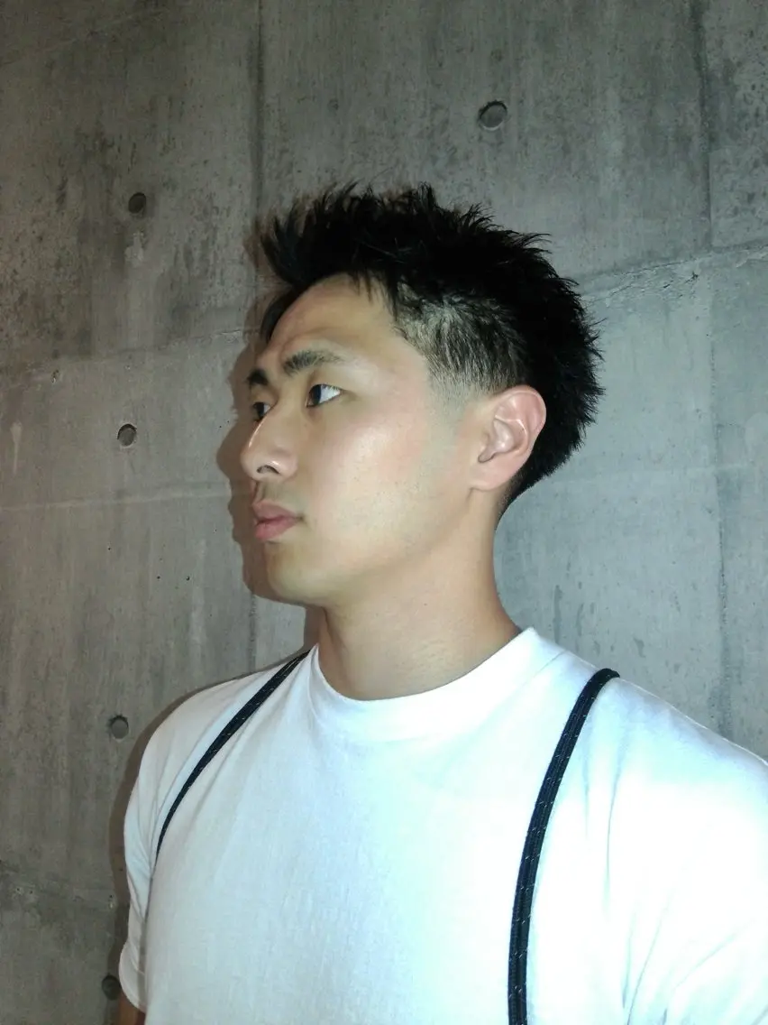 メンズ カット 窪田 力也のヘアスタイル