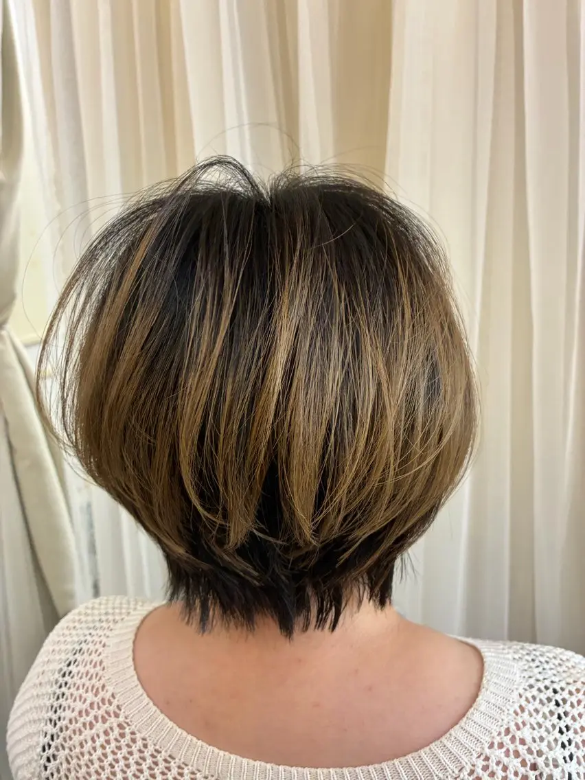 ショート ショートボブ ボブ ショートヘア 金城 麗華のヘアスタイル