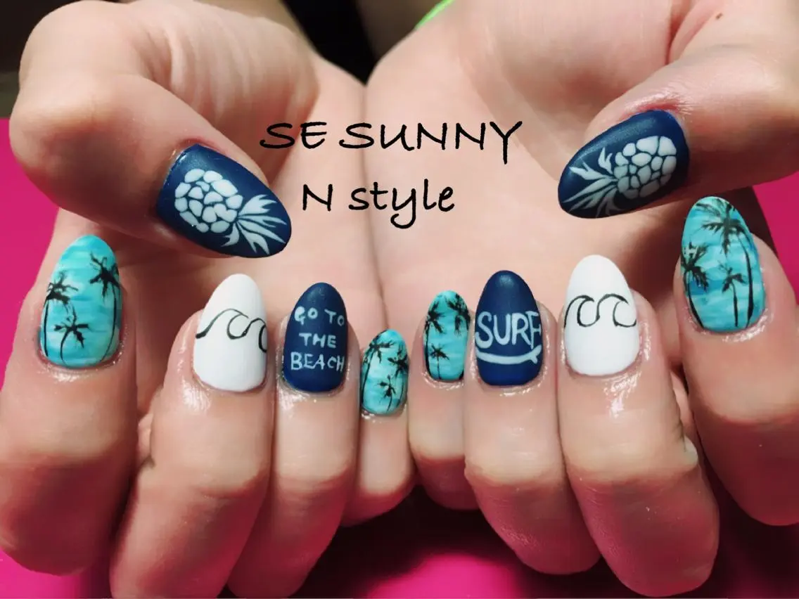 ネイル マツエク・マツパ SE SUNNY N-styleのネイルデザイン