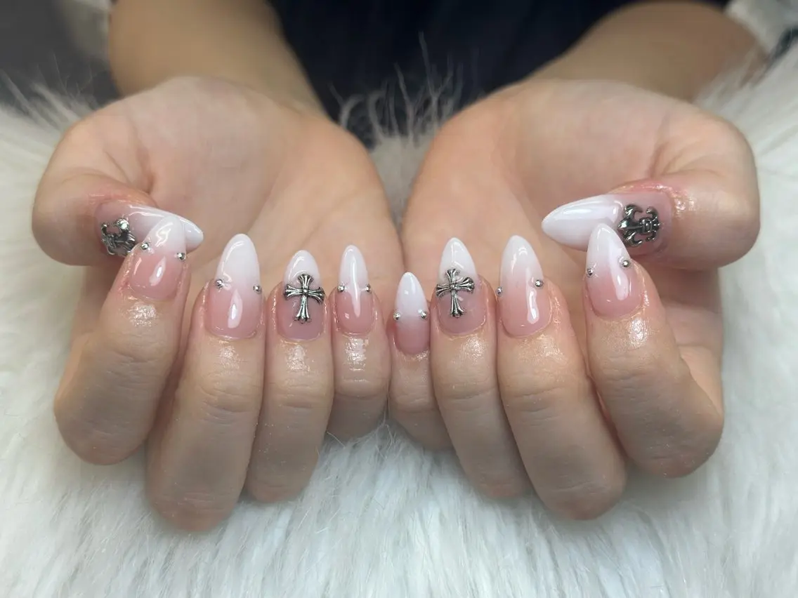 ネイル アートネイル ジェルネイル マグネットネイル ハンドネイル JennNail_ マオのネイルデザイン