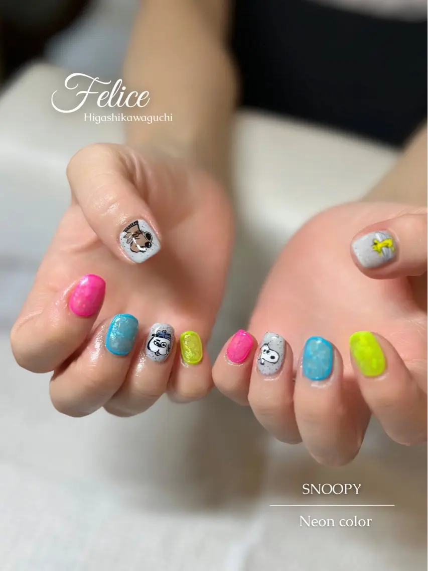 ネイル 持ち込み NATSUMI Felice 東川口のネイルデザイン