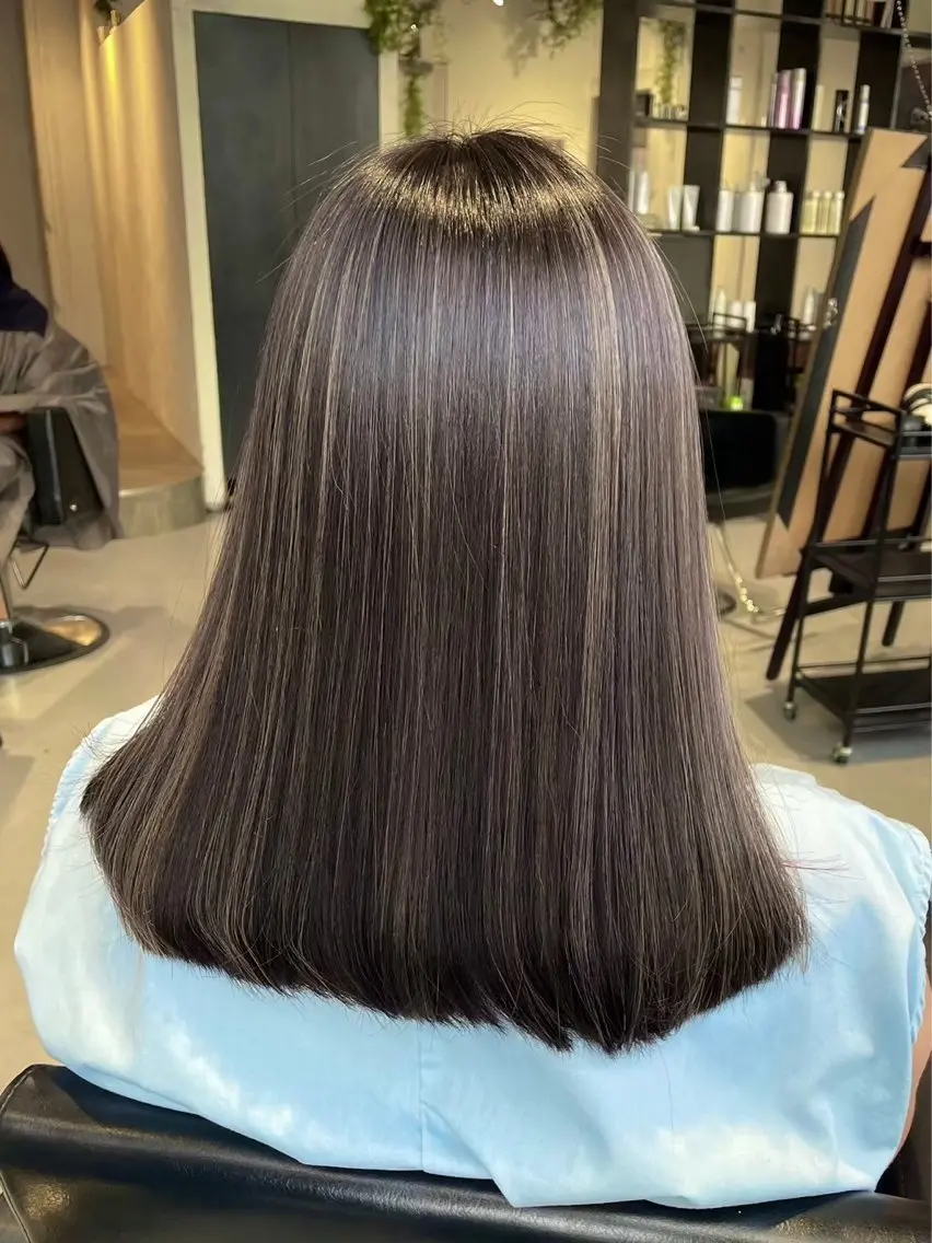 ミディアム カラー ハイライトカラー ハイライト inc新小岩 🌱MANAMIのヘアスタイル