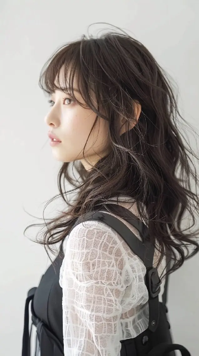 カラー 束感まつぱ🫧 なつき🫧のヘアスタイル