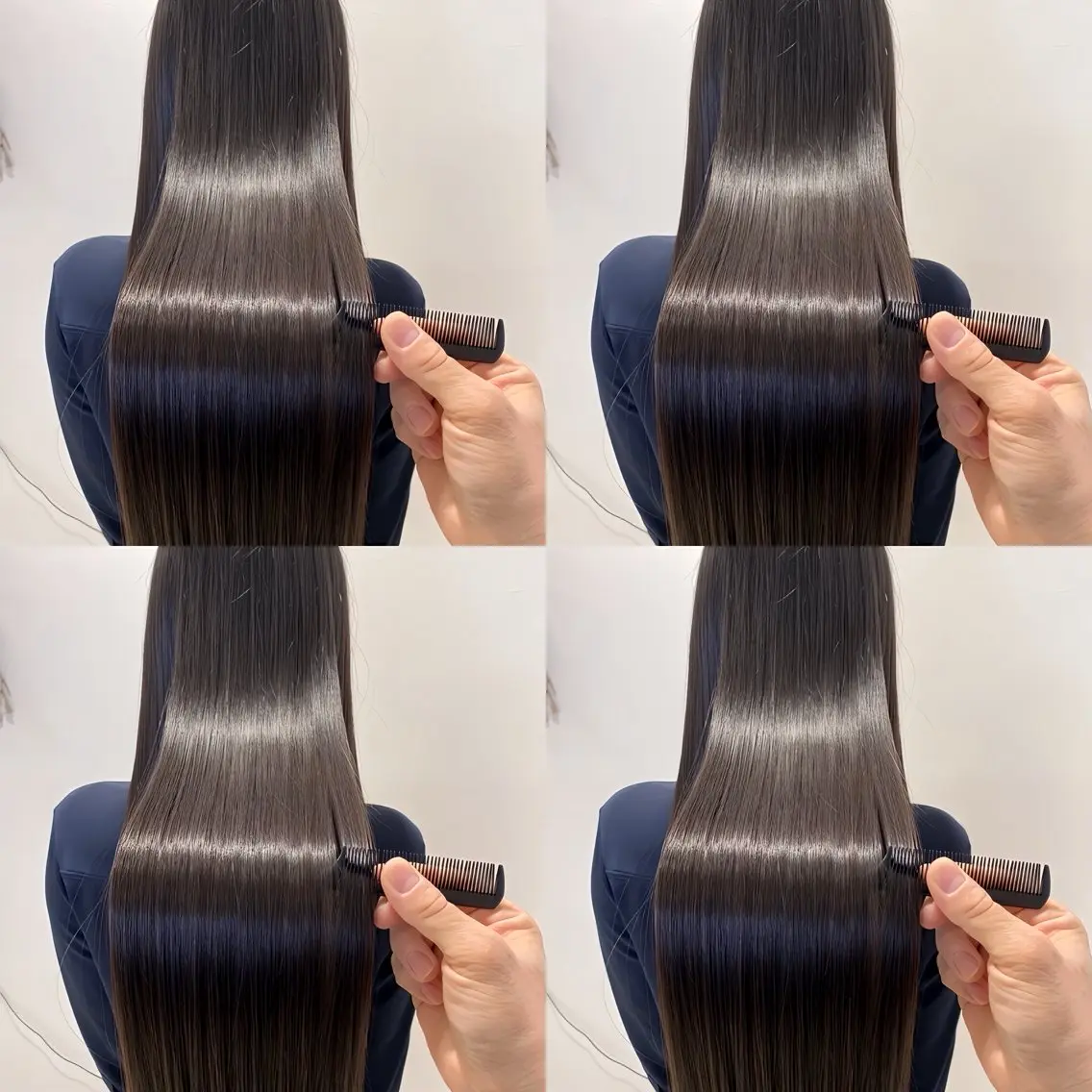 ロング ヘアカラー トリートメント 【溝の口の艶髪の神様 】田仲雄大のヘアスタイル