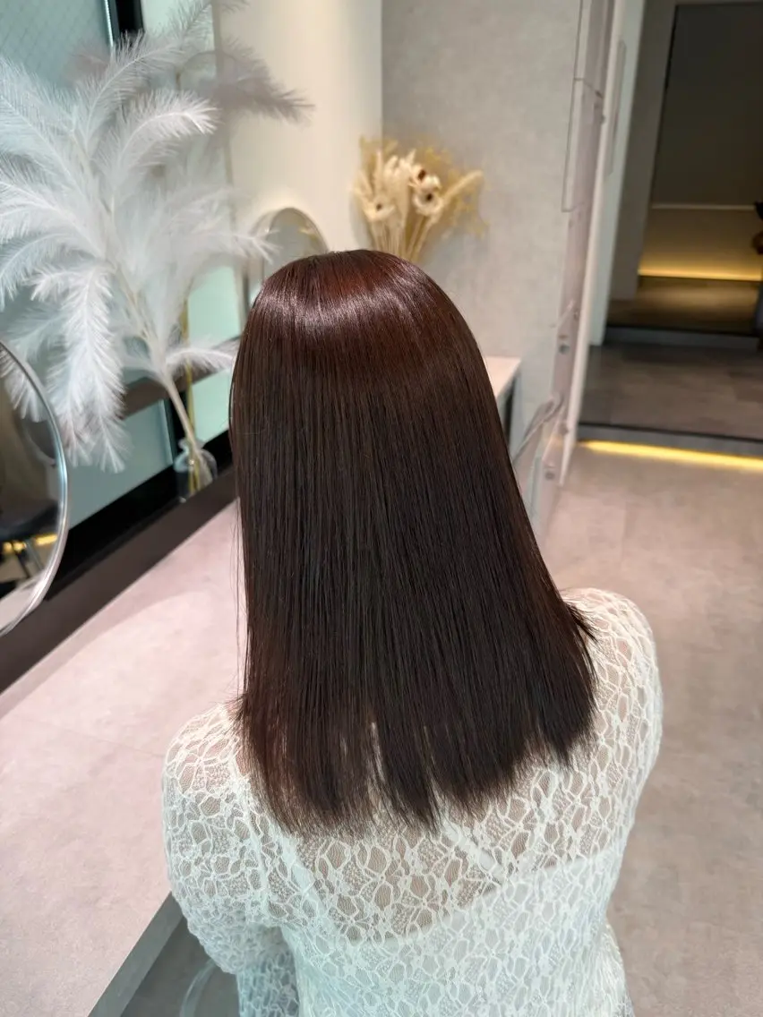 ロング カラー 透明感カラー/ カット🎀あつこ🎀のヘアスタイル