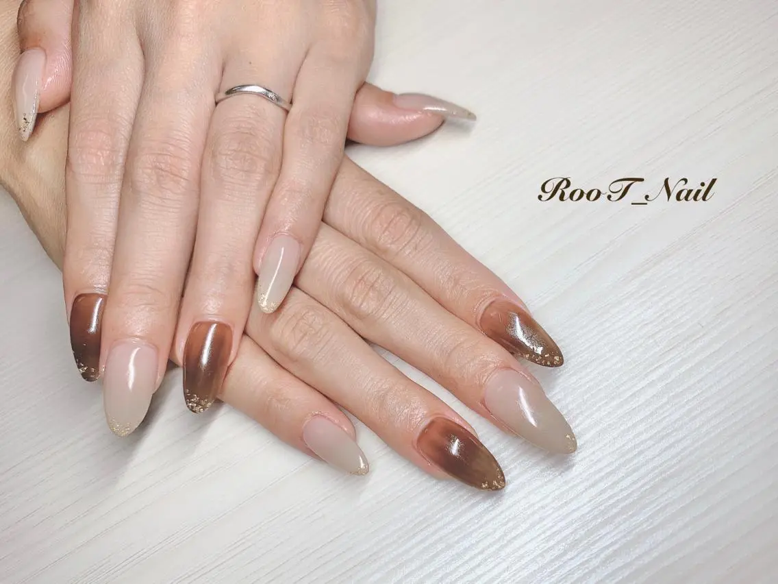 キッズ ネイル フレンチネイル ハンドネイル RooT Nailのネイルデザイン