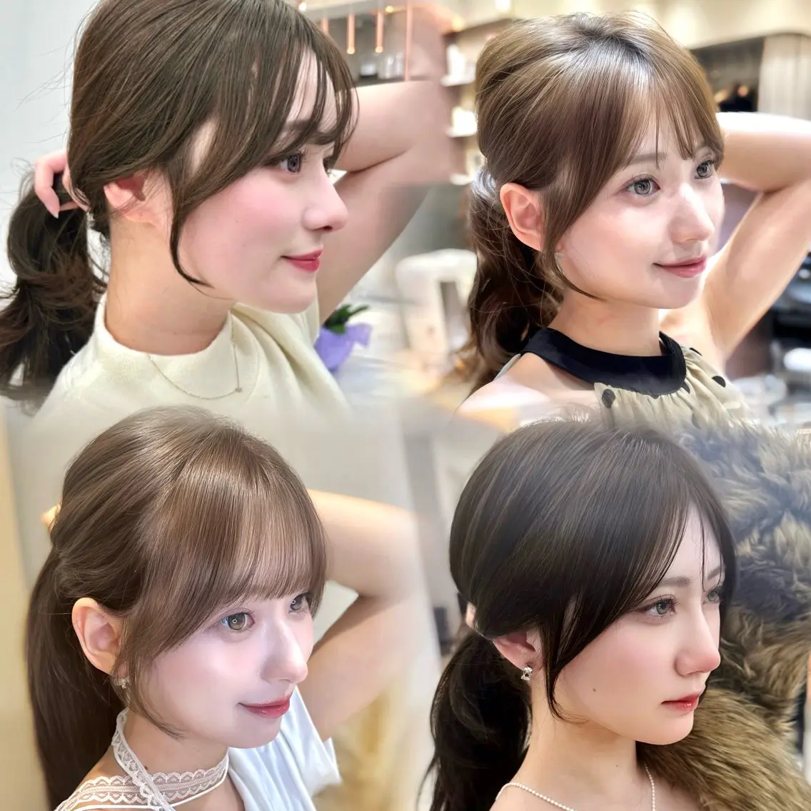 セミロング レイヤー/縮毛矯正 髪質改善/e_kiのヘアスタイル