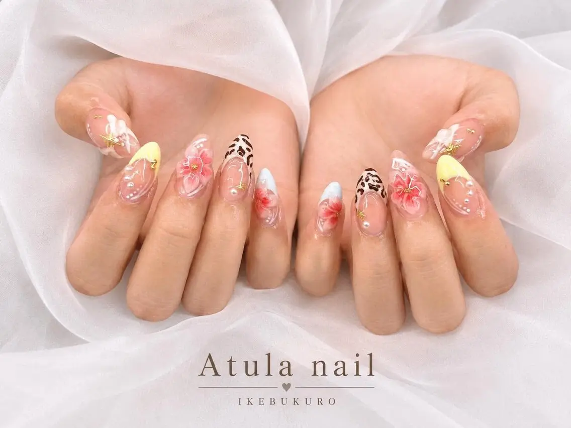 ネイル ハンドネイル ATULA nailのネイルデザイン