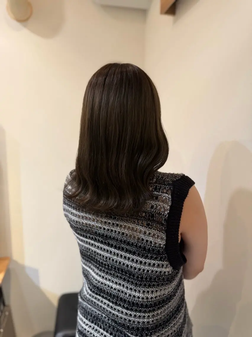 カラー カット ヘアカラー トリートメント ヘッドスパ 💇🏻‍♀️結/ 川崎美容師のヘアスタイル