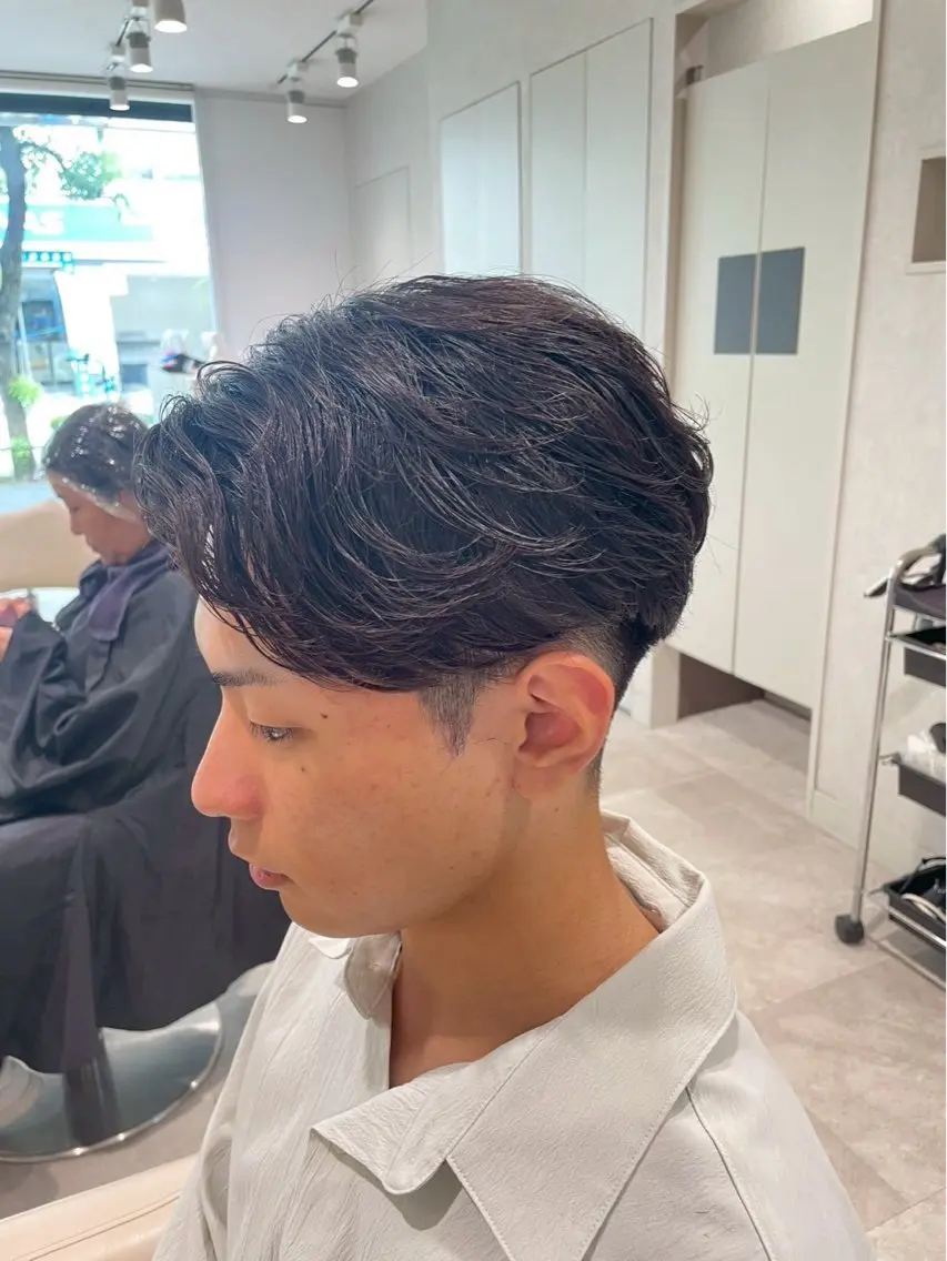 メンズ パーマ 🍀モデル募集中🍀 山田さくらのヘアスタイル