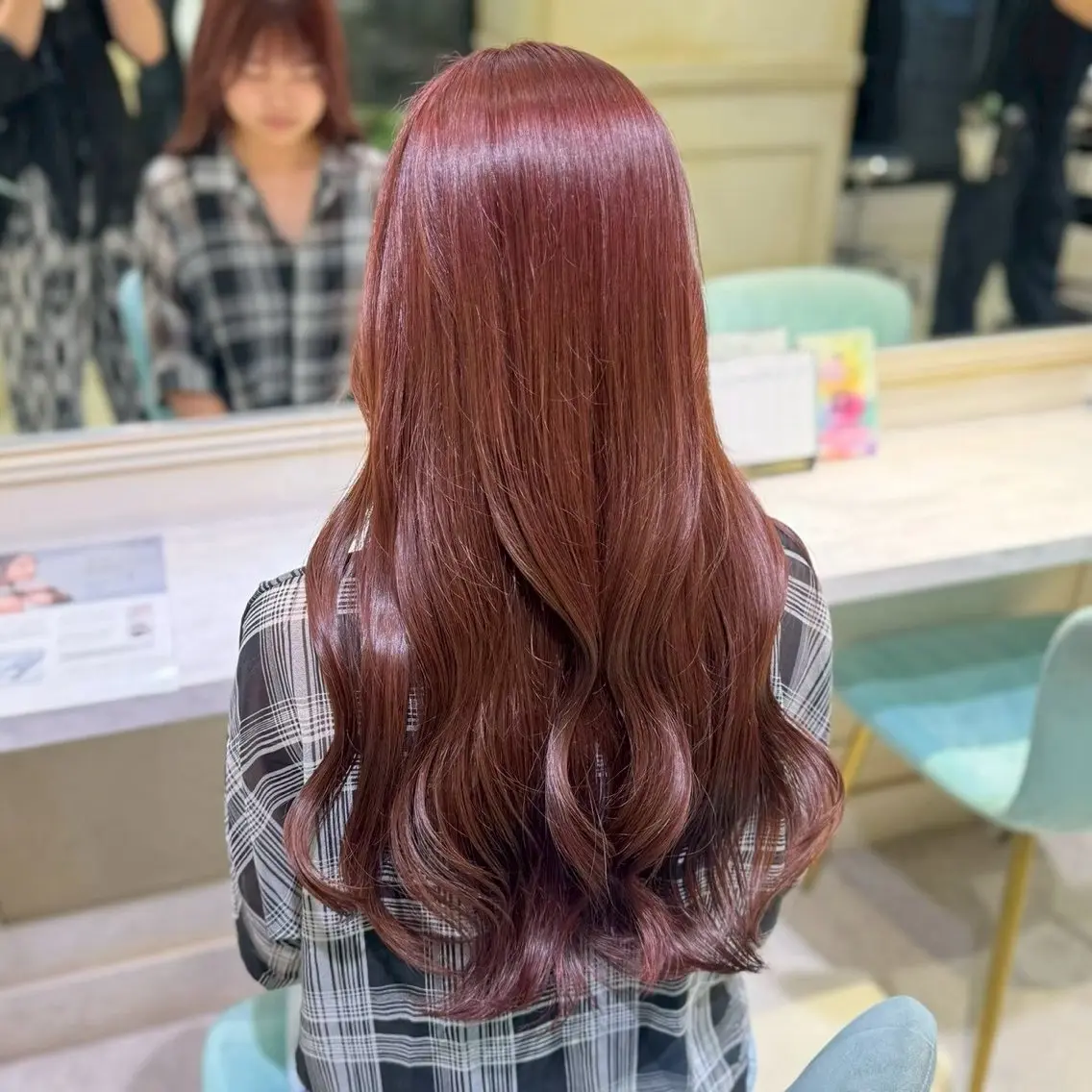 カラー ヘアカラー トリートメント 💙透明感艶カラー/ ゆうな💙のヘアスタイル