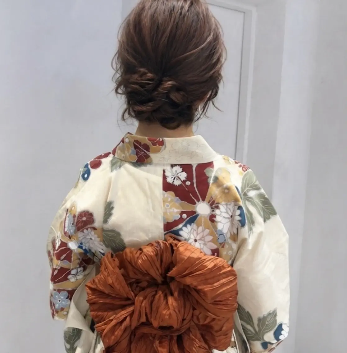 ヘアアレンジ 着付け 暖色カラー/ 着付け momo🍀🪽のその他イメージ