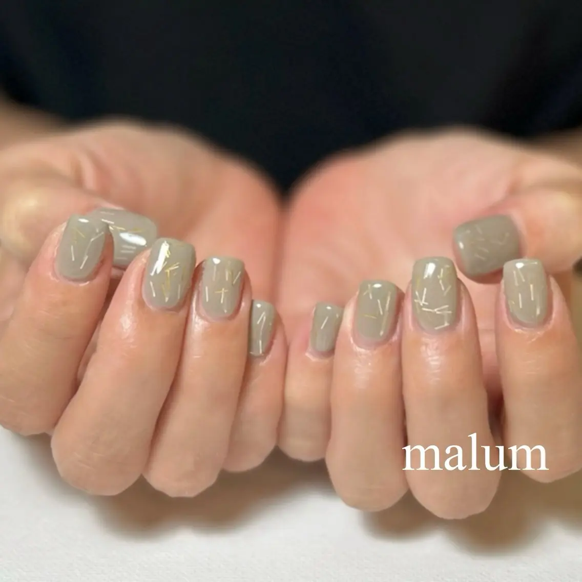ネイル ハンドネイル malum nailのネイルデザイン