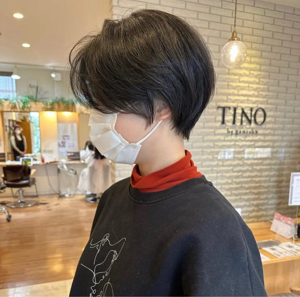 ショート ボブ 韓国風ヘア ショートヘア 木村 魁成のヘアスタイル