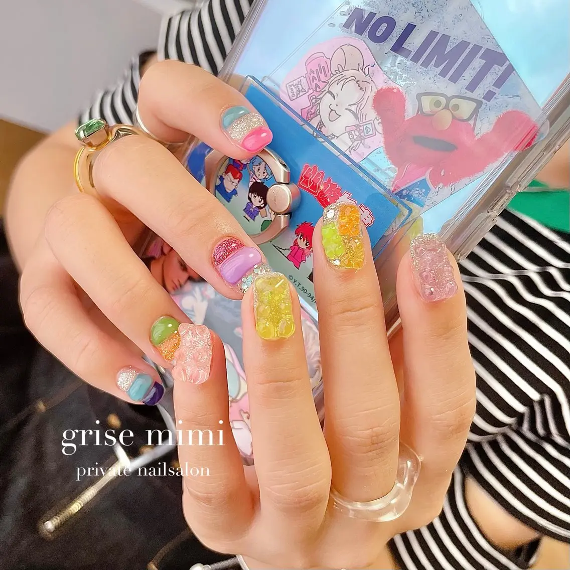 ショート ネイル マツエク・マツパ ハンドネイル M. Shihoのネイルデザイン
