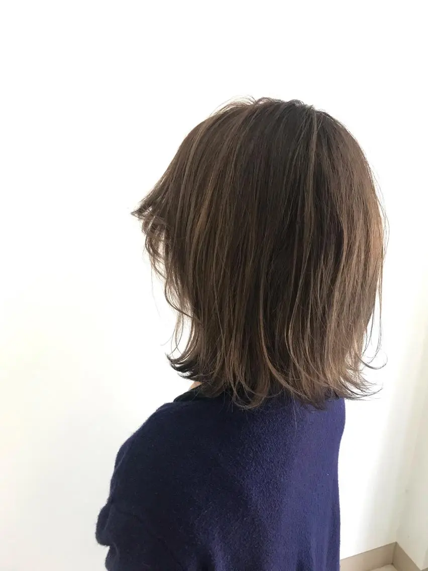 ⭐︎カット+オーガニックカラー(全体染め)+2stepトリートメントの写真