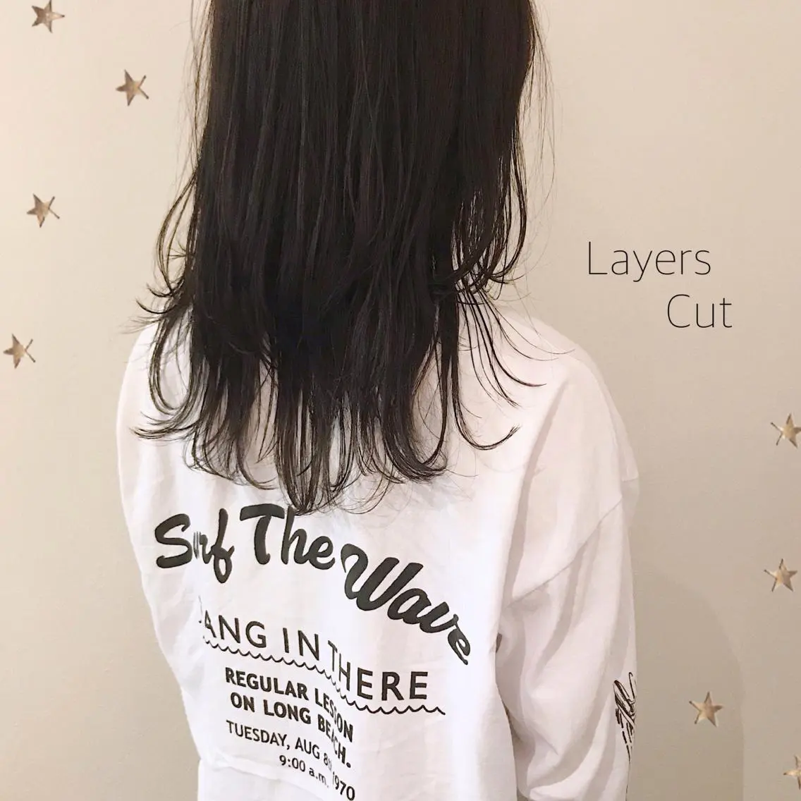 セミロング カラー 市川 千夏のヘアスタイル