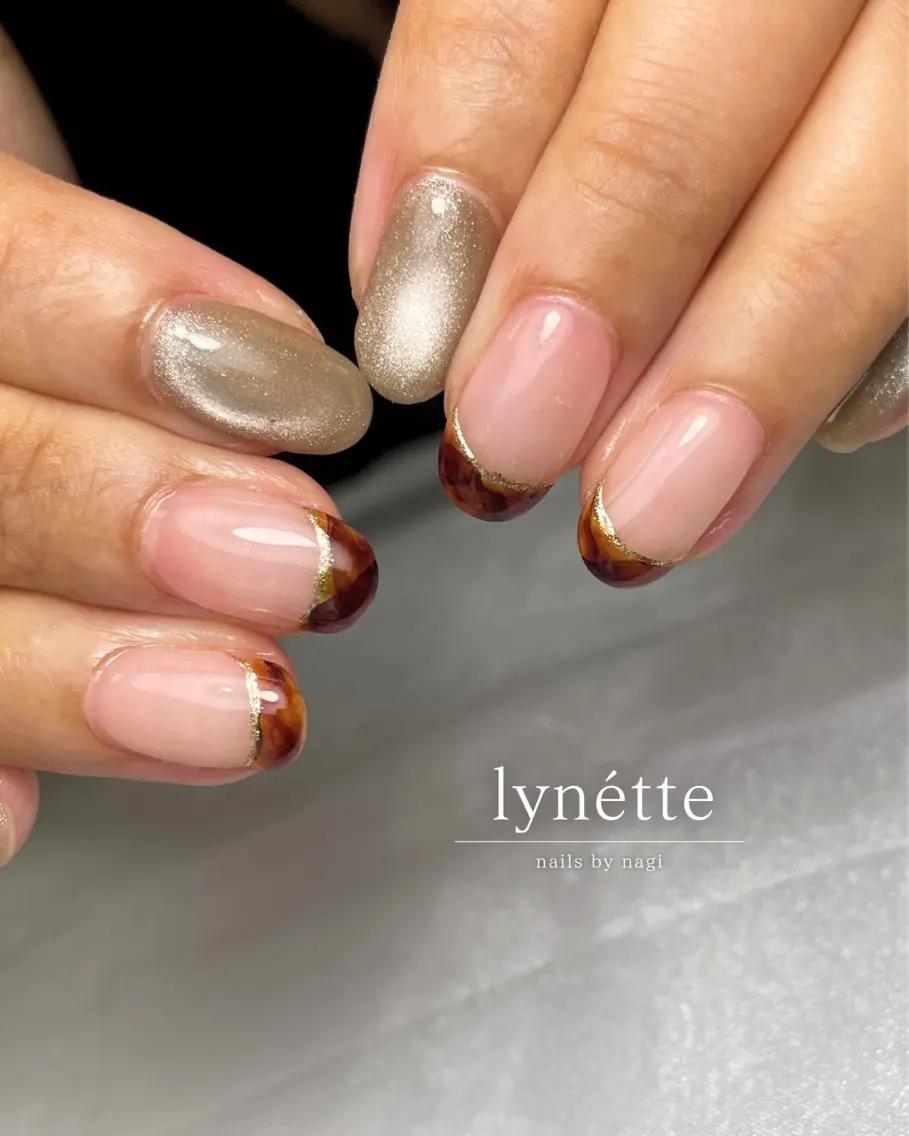 ネイル ニュアンスネイル lynétte 那覇ネイルサロンのネイルデザイン