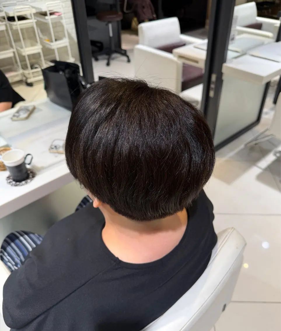 ショート カラー ブラウンカラー ヘアカラー あき /吉祥寺のヘアスタイル