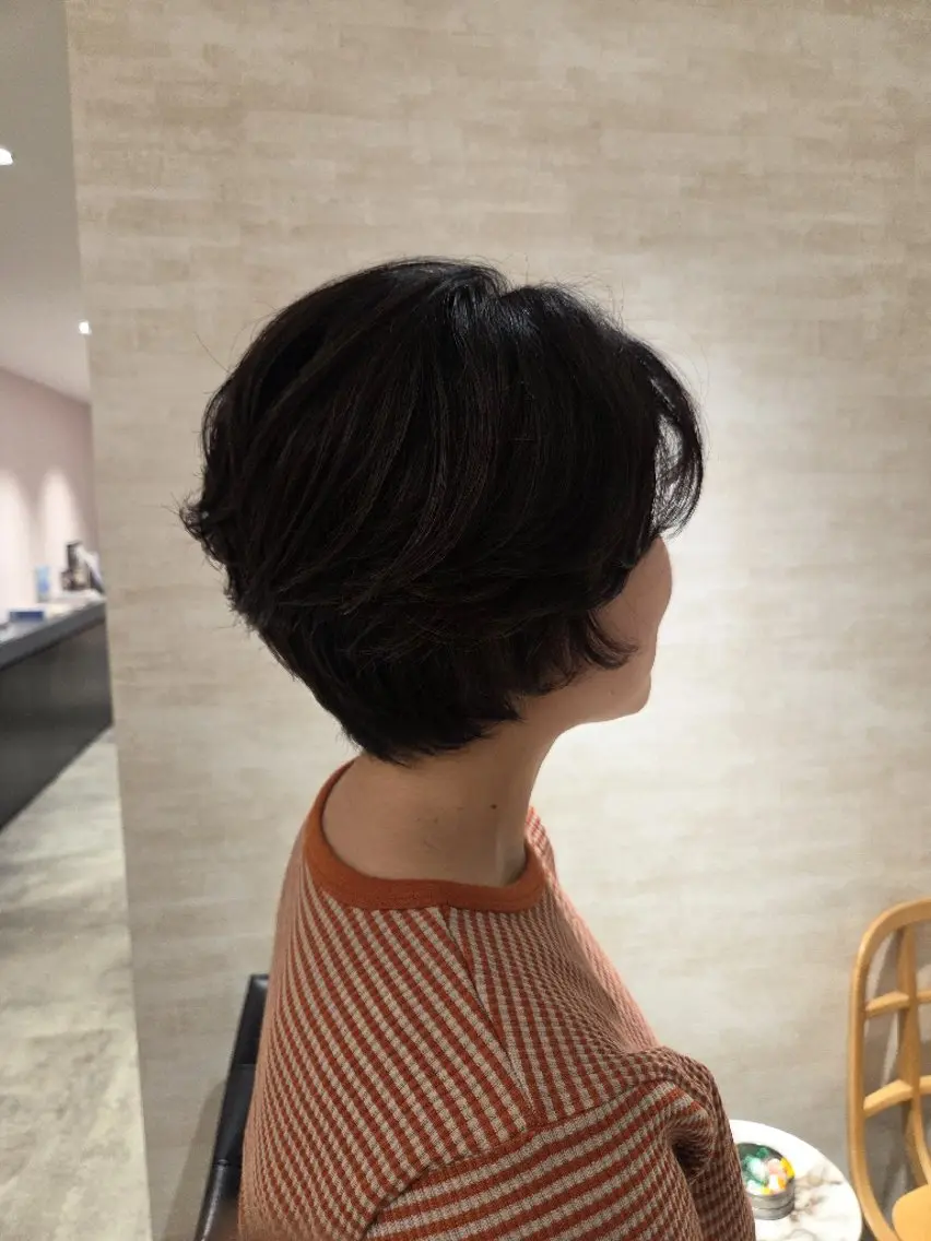 ショート パーマ ✨似合わせカット✨ 小田　なつめのヘアスタイル