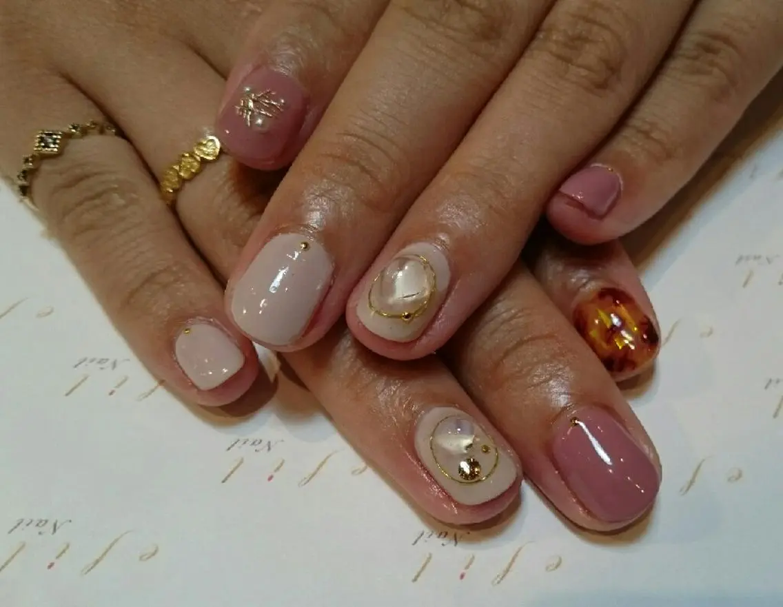 ネイル 持ち込み みー shakushiroのネイルデザイン