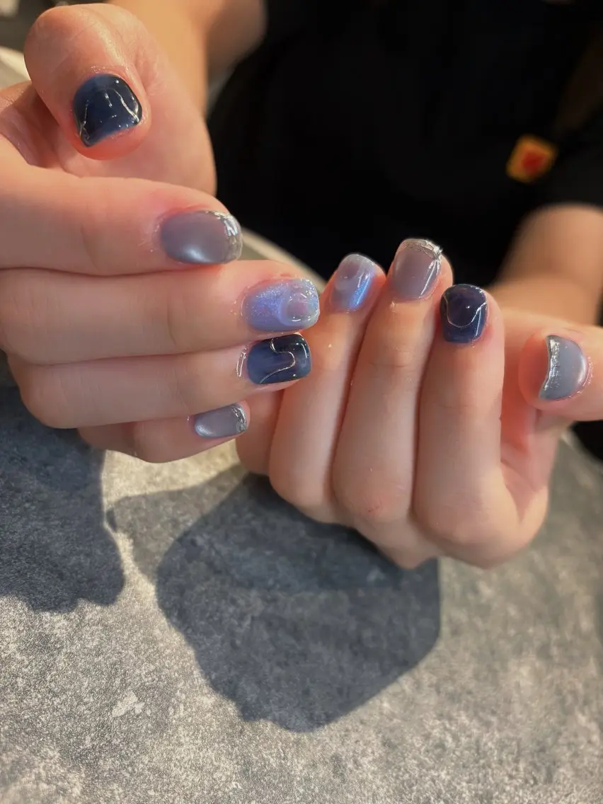 ネイル ハンドネイル china 🌙.・+のネイルデザイン