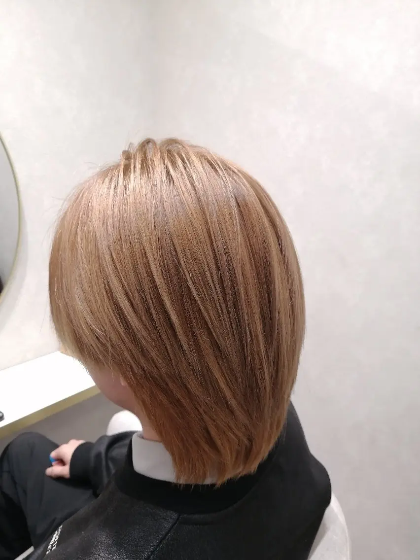 カット ヘアカラー 透明感カラー☆　野崎 誠一郎のヘアスタイル