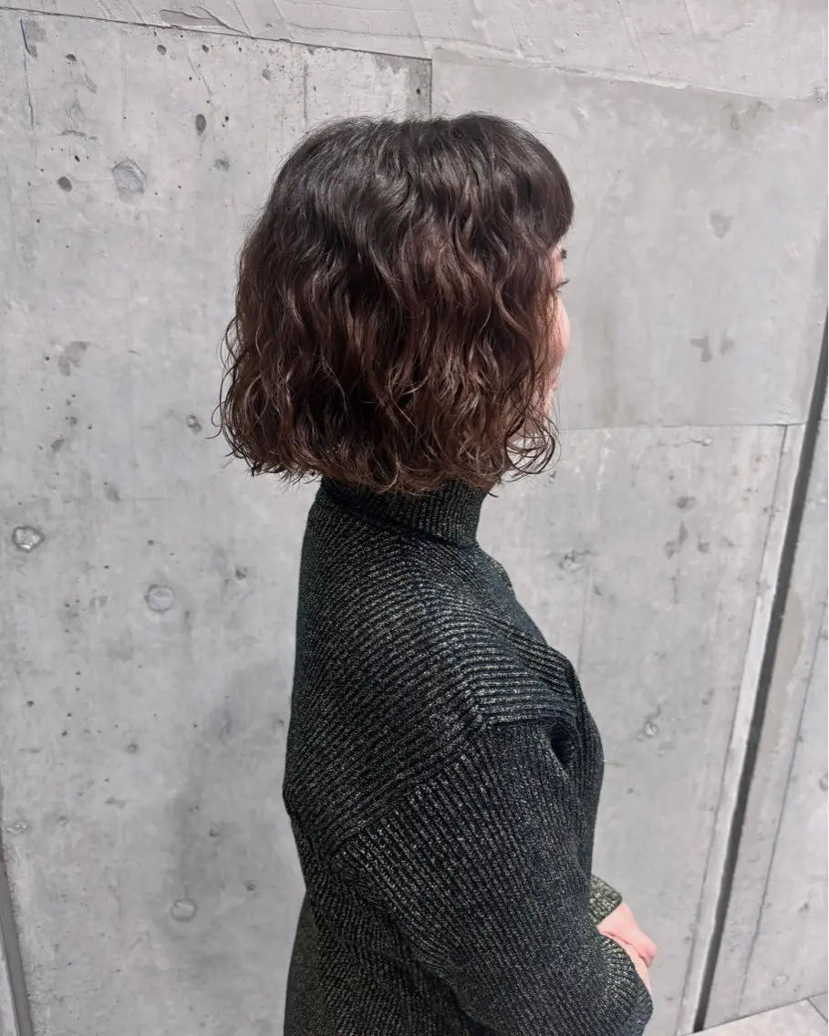 ショート カラー ヘアアレンジ mina 🐈‍⬛ ラフな似合わせヘアのヘアスタイル